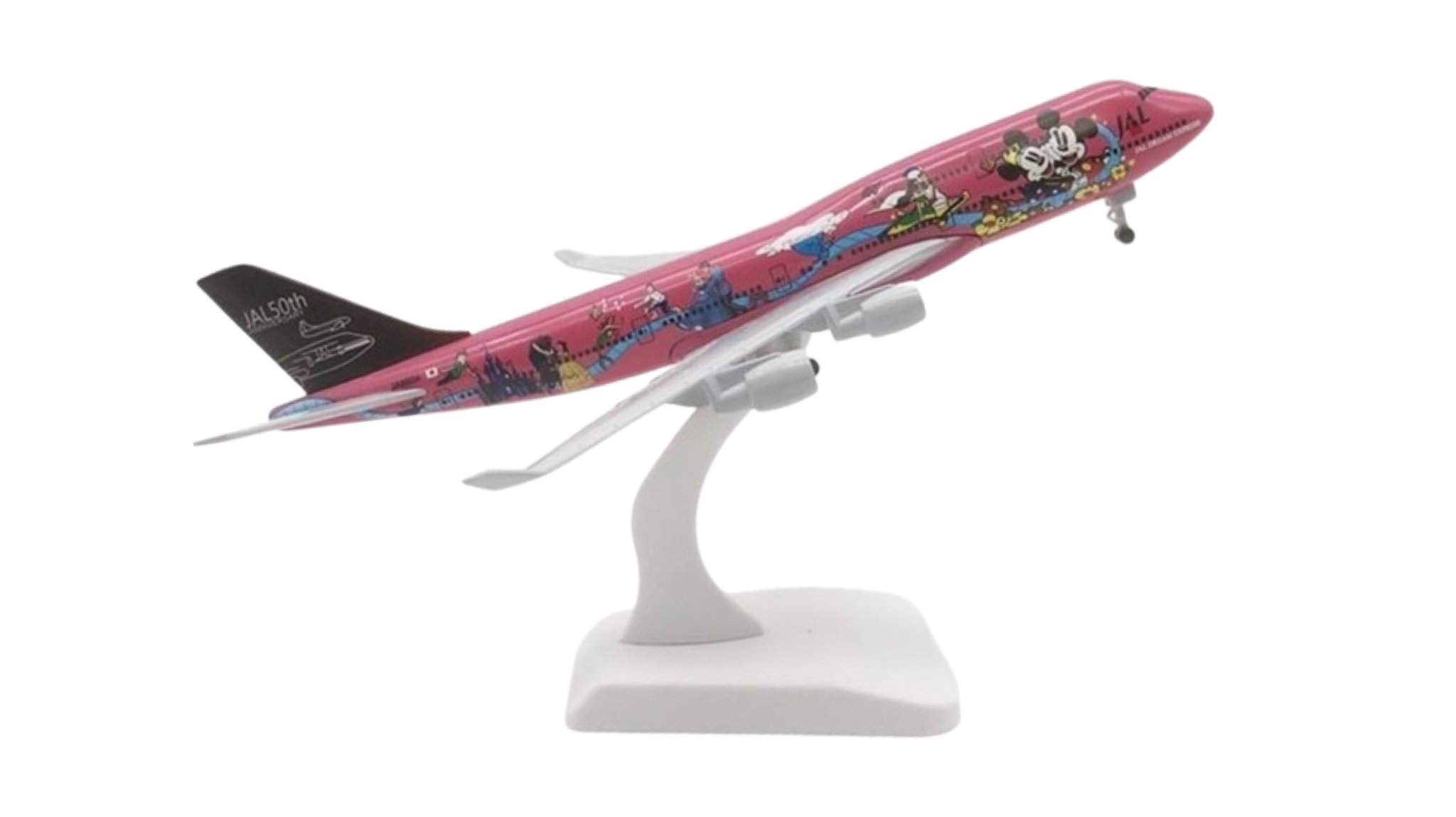  Mô hình máy bay JAL Japan's Mickey Boeing B747 kích thước 20cm MB20105 