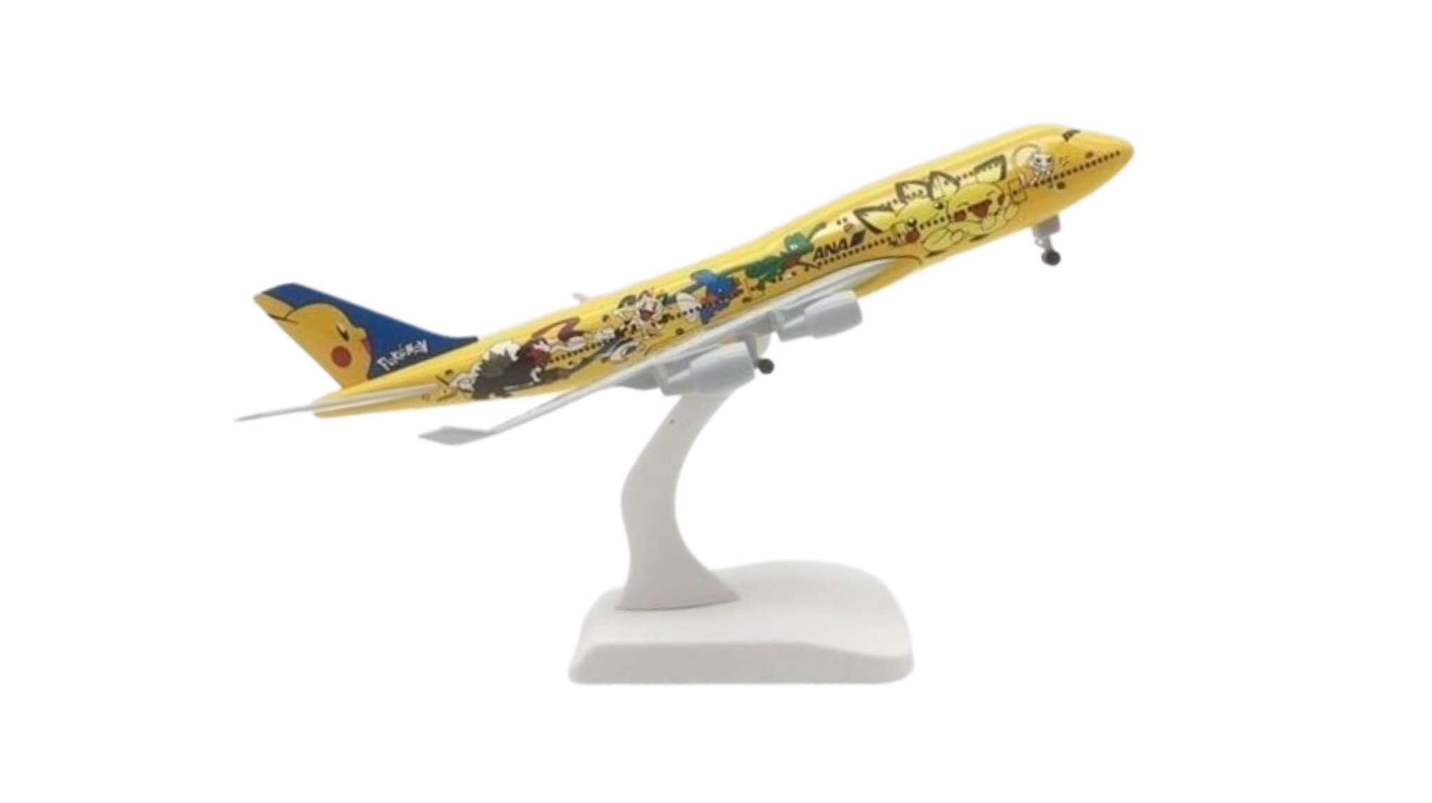  Mô hình máy bay ANA Pikachu Boeing B747 kích thước 20cm MB20092 