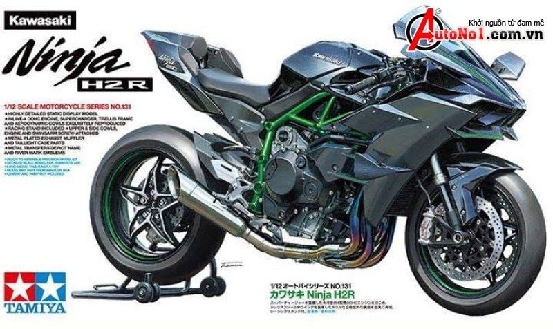 Mô hình kit mô tô Kawasaki H2R 1:12 Tamiya 14131 