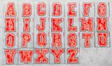  Decal UV chữ cái trang trí mô hình - điện thoại - laptop - máy tính - nón - ly - mica chống nước - chống trầy - chống uv kích thước 5 x 5cm Autono1 UV508 