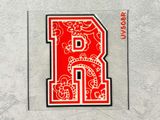  Decal UV chữ cái trang trí mô hình - điện thoại - laptop - máy tính - nón - ly - mica chống nước - chống trầy - chống uv kích thước 5 x 5cm Autono1 UV508 
