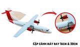  Một cặp cánh quạt 6 cánh dành cho mô hình máy bay ATR72 16cm và 20cm PK522 