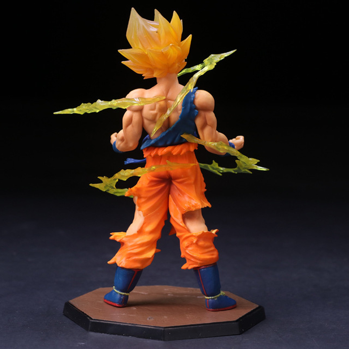  Mô hình nhân vật Dragonball Songoku super saiyan 2 17cm FG225 