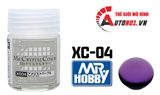  Lacquer xc04 effect amethyst purple sơn mô hình màu crystal thạch anh tím 18ml Mr.Hobby XC04 