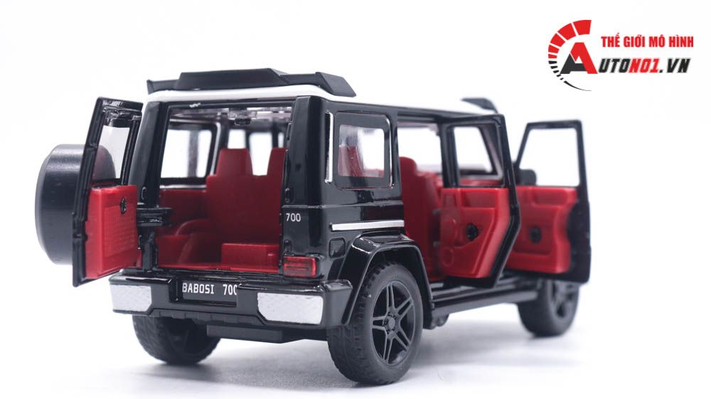  Mô hình xe ô tô Mercedes-benz AMG Brabus G700 tỉ lệ 1:32 Alloy Model 8105 