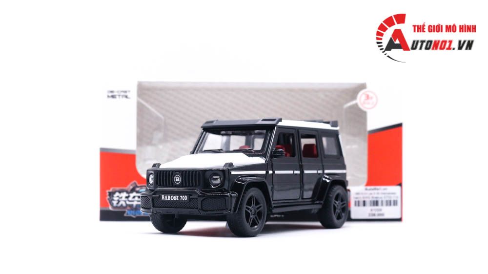  Mô hình xe ô tô Mercedes-benz AMG Brabus G700 tỉ lệ 1:32 Alloy Model 8105 