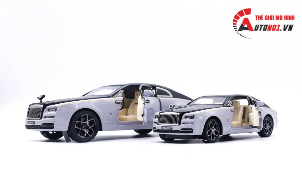  Mô hình xe Roll Royce Phantom Mansory v12 2022 1:32 Double Horses 8106 