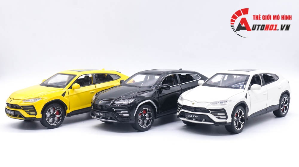  Mô hình xe Lamborghini Urus đánh lái được full open tỉ lệ 1:24 Chezhi 8095 