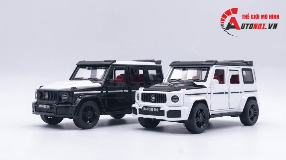  Mô hình xe ô tô Mercedes-benz AMG Brabus G700 tỉ lệ 1:32 Alloy Model 8105 