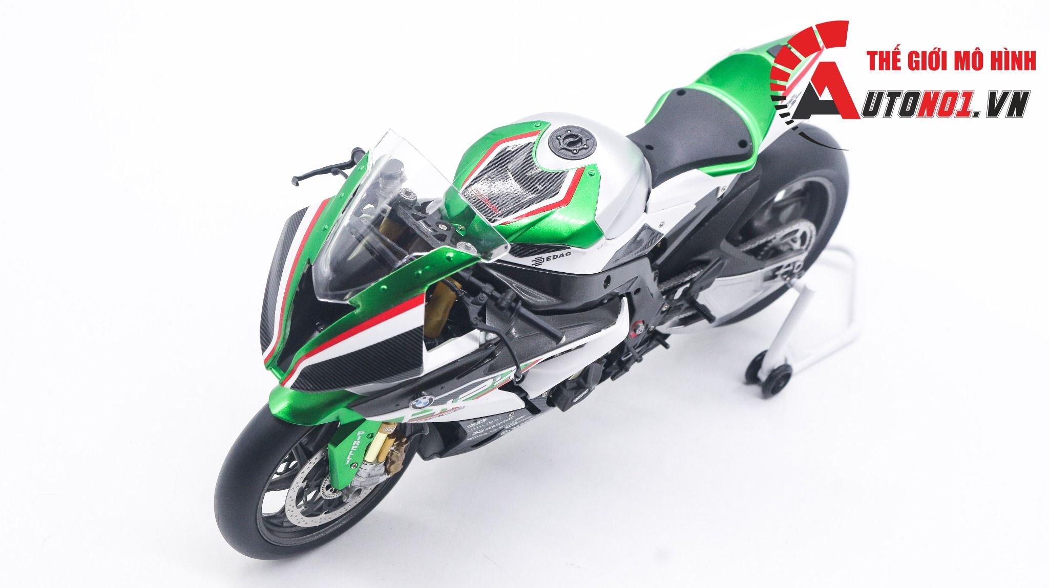  Mô hình xe cao cấp Bmw S1000 HP4 Race 1:9 Meng D230I 