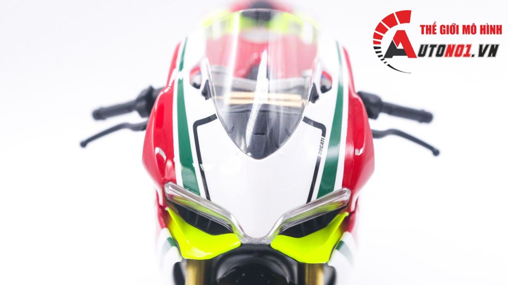 Mô hình xe cao cấp Ducati 1199 Panigale tricolor 1:12 Tamiya D227E