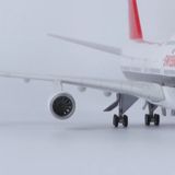  Mô hình máy bay Thụy sĩ Swiss Air Boeing B747 47cm có đèn led tự động theo tiếng vỗ tay hoặc chạm MB47053 