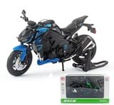  Mô hình xe mô tô Kawasaki Ninja Z1000 có ben nâng tỉ lệ 1:12 Jiaye model MT12015 
