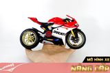  Mô hình siêu xe Ducati 1299 Panigale S Custom 50th Anniversary Red White V1 độ nồi 1:12 Autono1 D221D 