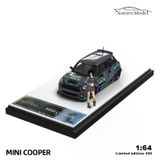  Mô hình xe Mini Cooper HKS racing tỉ lệ 1:64 Aurora Model 