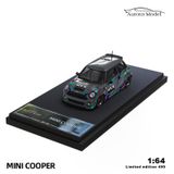  Mô hình xe Mini Cooper HKS racing tỉ lệ 1:64 Aurora Model 