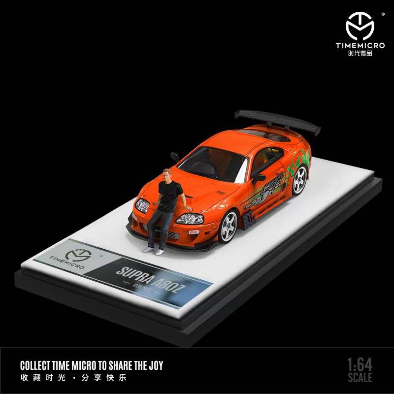  Mô hình xe Toyota Supra A80Z Paul Walker 1:64 Time Micro 