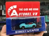  Mô hình xe Mazda MX-5 ND Pandem Rocket Bunny Widebody Tiffany Blue tỉ lệ 1:64 Street weapon 