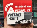  Mô hình xe Lamborghini Aventador GT EVO White LB-Silhouette WORKS tỉ lệ 1:64 MiniGT 