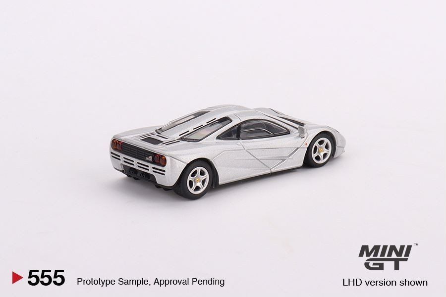  Mô hình xe McLaren F1 Magnesium Silver tỉ lệ 1:64 MiniGT 