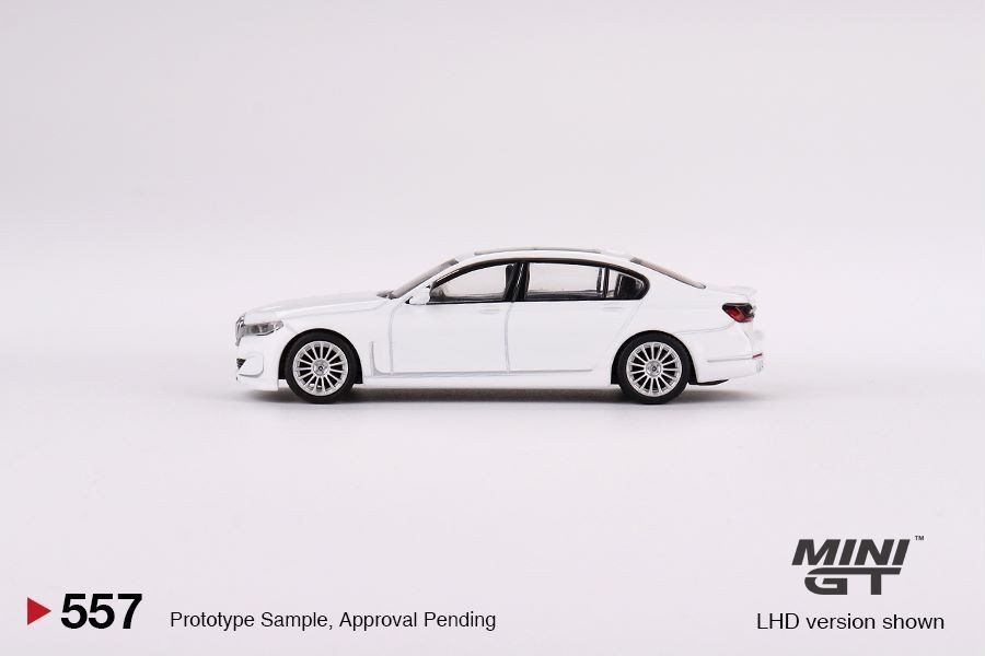  Mô hình xe BMW Alpina B7 xDrive Alpine White tỉ lệ 1:64 MiniGT 