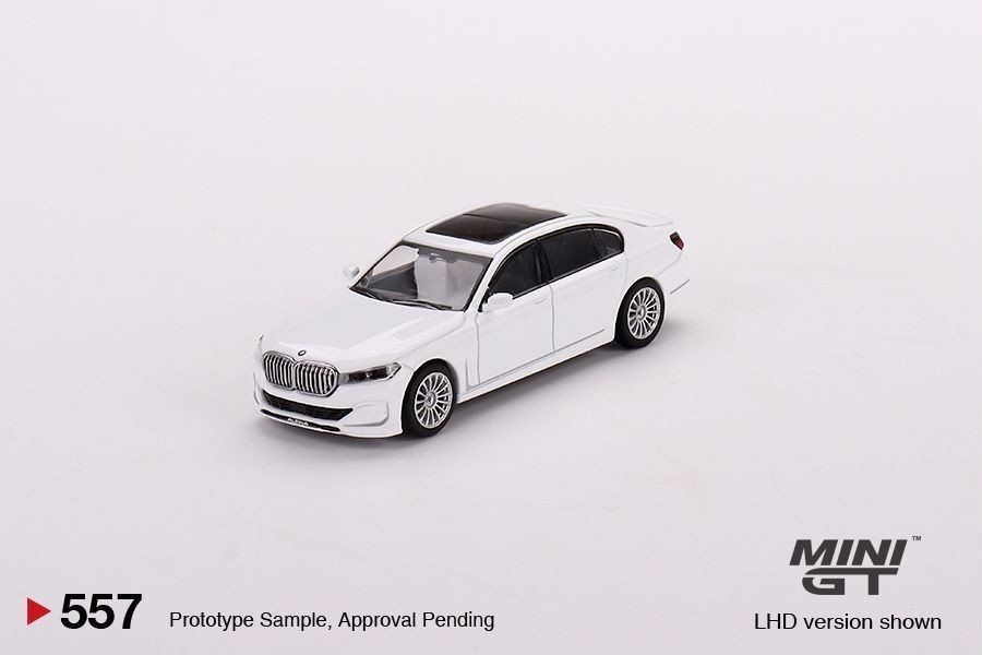  Mô hình xe BMW Alpina B7 xDrive Alpine White tỉ lệ 1:64 MiniGT 