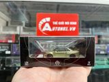  Mô hình xe Nissan GTR34 green metal mở được capo trước tỉ lệ 1:64 Time micro TM643407 