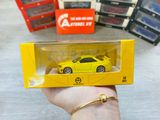  Mô hình xe Nissan GTR34 yellow metal mở được capo trước tỉ lệ 1:64 Time micro TM643409 