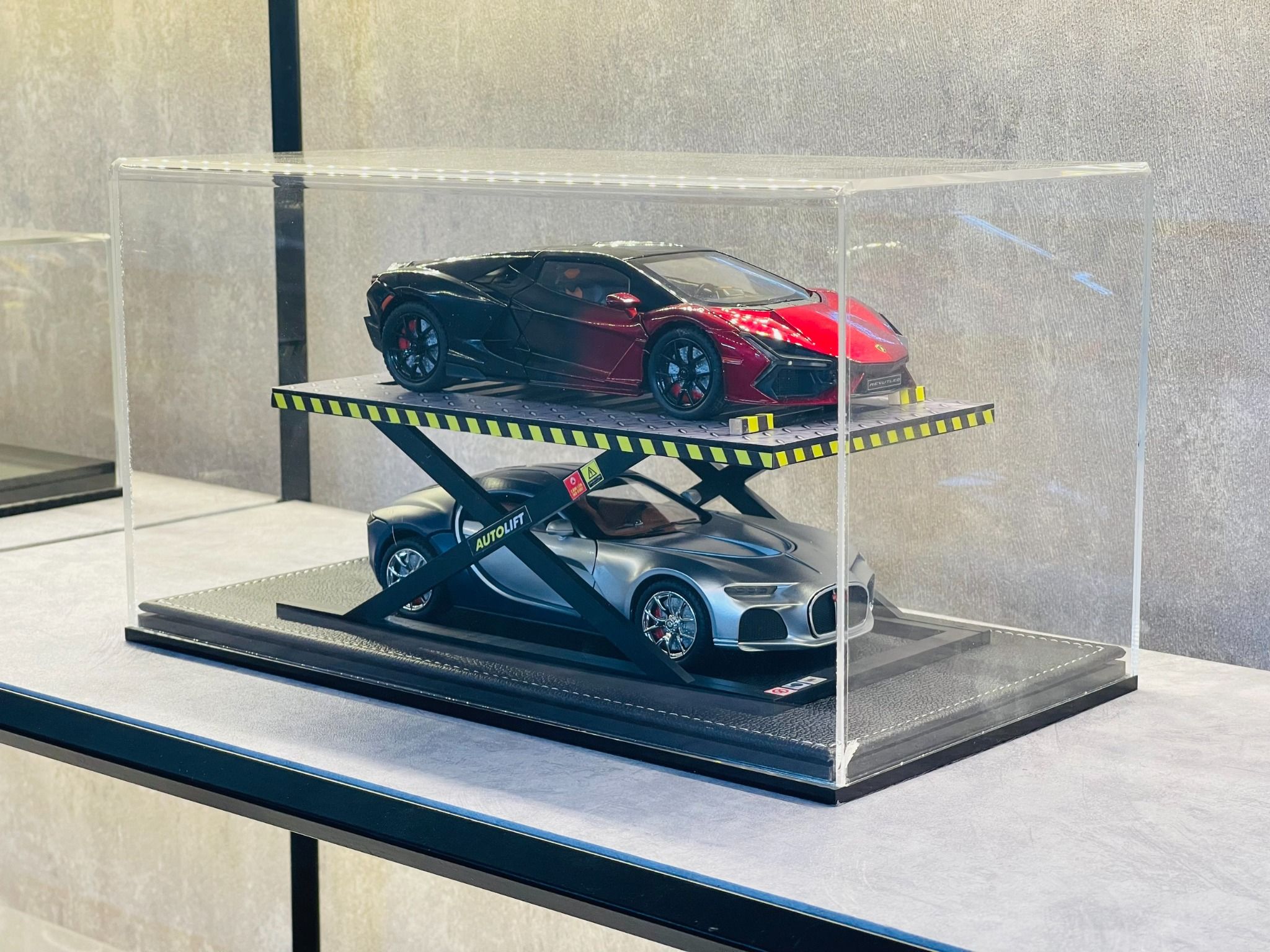  Phụ kiện bàn nâng xe mô hình bằng mica tỉ lệ 1:24 - 1:18 - 1:64 Autono1 PK476 