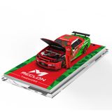  Mô hình xe Nissan GT-R R34 Macron Coating Simulation tỉ lệ 1:64 Time micro TM646310 