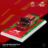  Mô hình xe Nissan GT-R R34 Macron Coating Simulation tỉ lệ 1:64 Time micro TM646310 