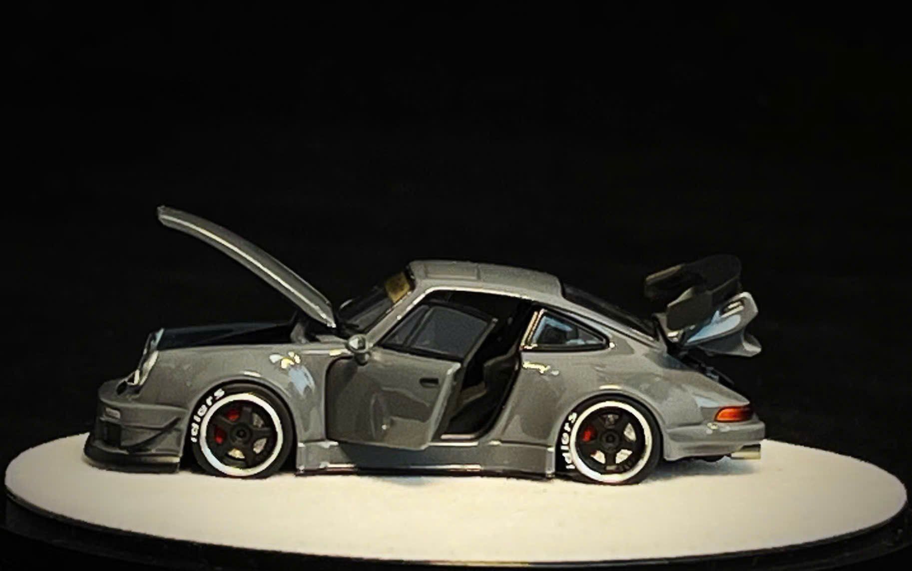  Mô hình xe Porsche RWB930 Cement Dust tỉ lệ 1:64 PGM-640208 