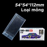  Hộp bảo vệ nhựa Pvc đựng Minigt, KaidoHouse, Poprace, Hotwheels tỉ lệ 1:64 PVC001 