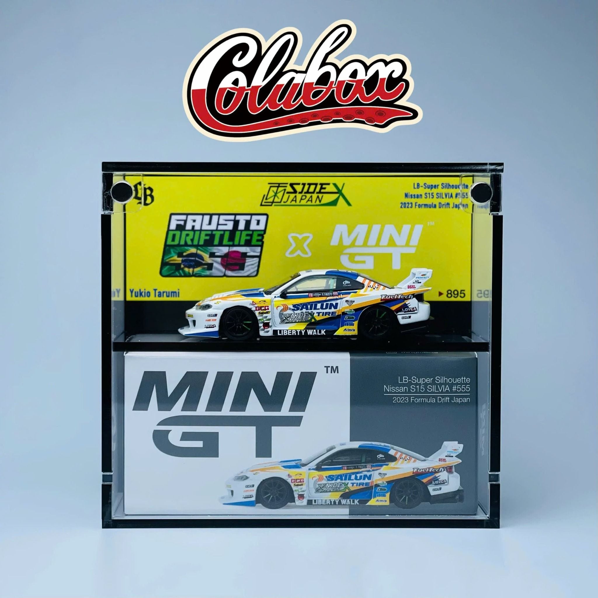  Hộp trưng bày mica các dòng xe MiniGT có khung ảnh tỉ lệ 1:64 Colabox PKC 