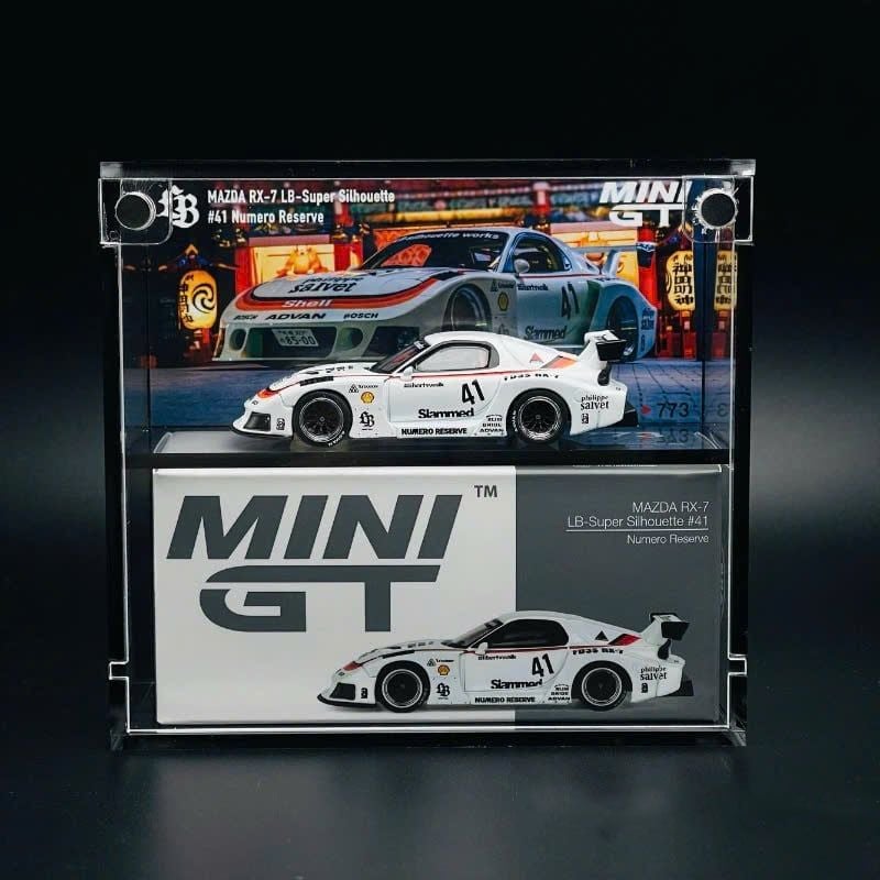  Hộp trưng bày mica các dòng xe MiniGT có khung ảnh tỉ lệ 1:64 Colabox PKC 