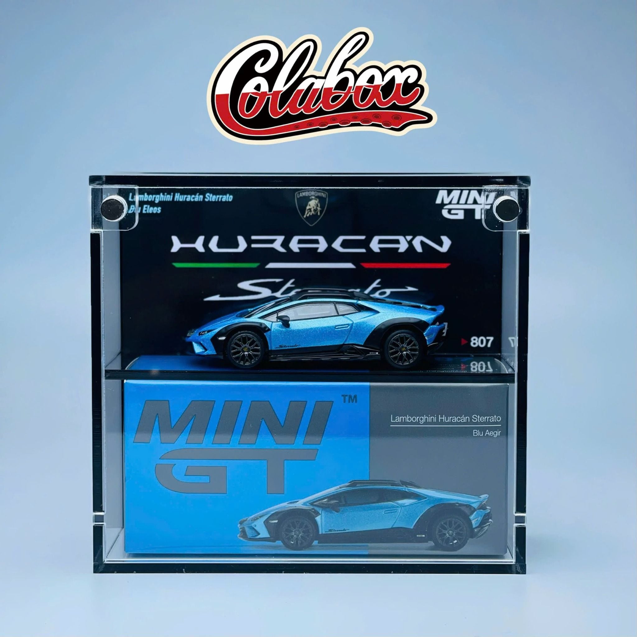  Hộp trưng bày mica các dòng xe MiniGT có khung ảnh tỉ lệ 1:64 Colabox PKC 