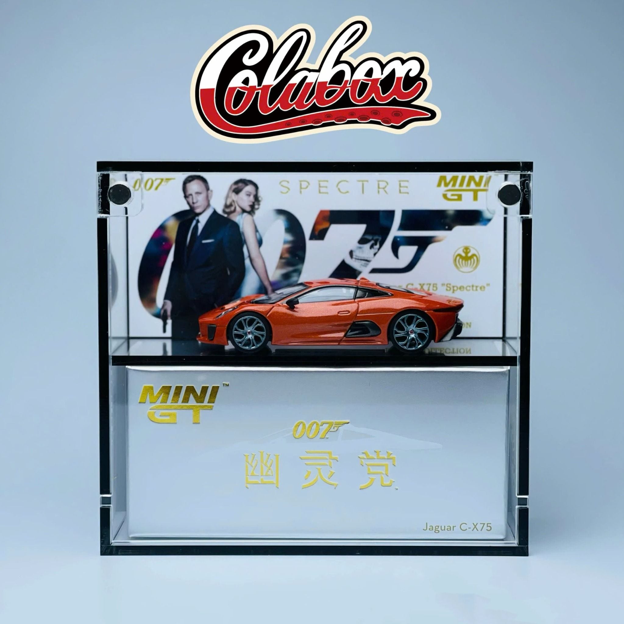  Hộp trưng bày mica các dòng xe MiniGT có khung ảnh tỉ lệ 1:64 Colabox PKC 