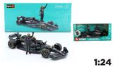  Mô hình xe đua F1 Formula Mercedes Benz Petronas 2023 W14 có figure rời tỉ lệ 1:24 Bburago 18-28037 OT24059 