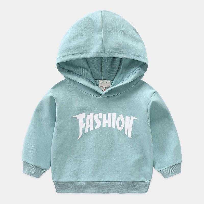  Áo nỉ hoodie trẻ em WELLKIDS, áo nỉ hoodie bé trai có mũ phối chữ 