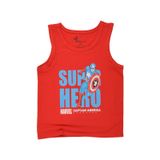  Áo thun ba lỗ bé trai TrueKids họa tiết hình in siêu nhân phong cách chibi nhiều màu 
