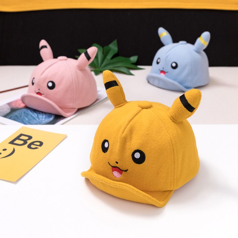  Nón Mềm Pikachu Cho Bé Trai TrueKids Thêu Ngộ Nghĩnh 