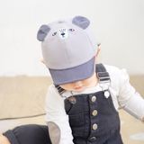  Mũ trẻ em TrueKids, nón mềm cho bé trai và bé gái phối tai gấu dễ thương 