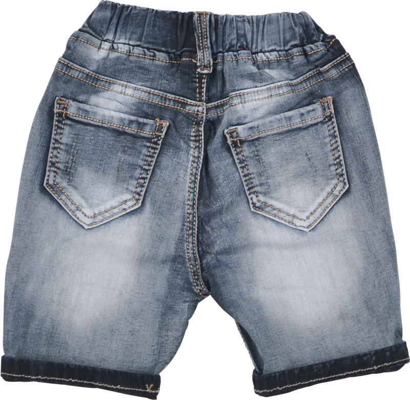  Quần short jean bé trai TrueKids Hàng Xuất Vải Mịn Mềm thêu S.A.T 