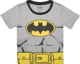  Bộ siêu nhân batman cho bé trai TrueKids, chất cotton 4 chiều quần phối vàng logo batman 