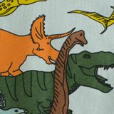  Áo thun trẻ em 27KIDS, Áo thun ngắn tay bé trai in bầy khủng long 
