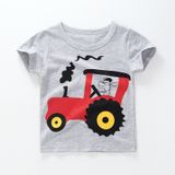  Áo thun bé trai truekids áo phông chất cotton 100% nhiều hình in hàng xuất 