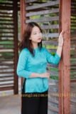 Áo bà ba màu xanh ngọc