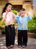Áo bà ba Hương Lụa Áo bà ba cho bé trai, bé gái