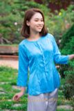 Bán áo bà ba màu xanh dương