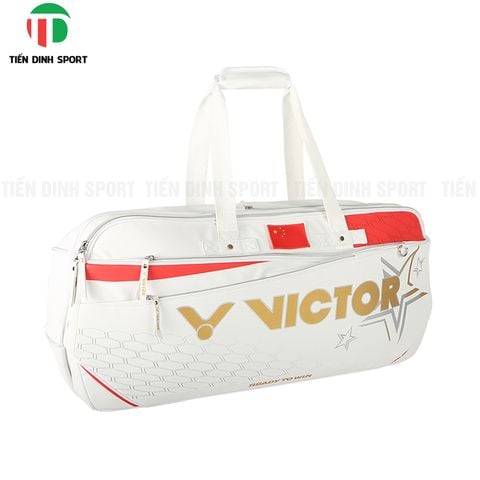 Bao vợt cầu lông Victor BR5621 D chính hãng - Màu trắng